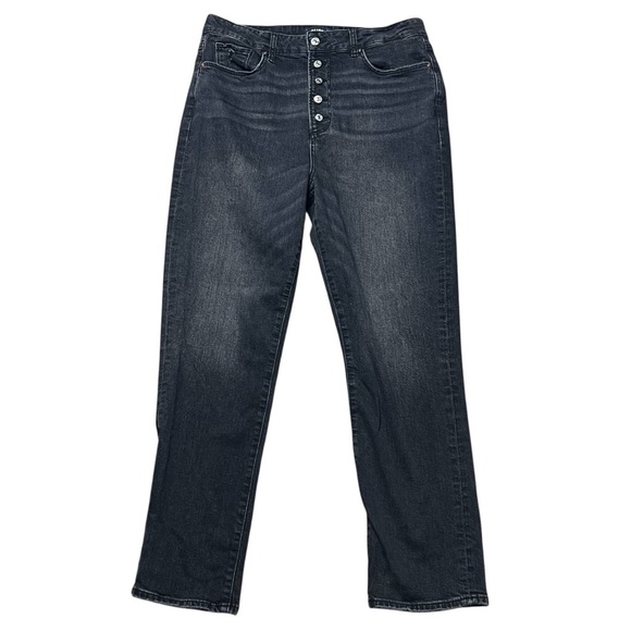 PAIGE Denim - Paige Stella Womens Jeans Black Straight Basic Casual Denim Pants Size 32